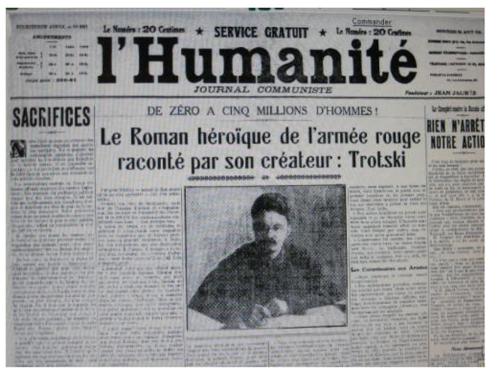 Humanité - Trotsky et l'Armée Rouge.jpg